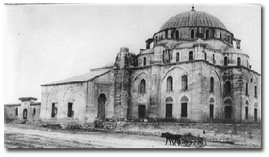  Balkan harbinde Bulgarlar tarafndan yklm minaresi ile Cedid Ali Paa Camii

Fotoraf: Mimar Mucit ztabak Arivi